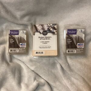 NEW Better Homes & Gardens Line Dried Linen Scented Wax Cubes